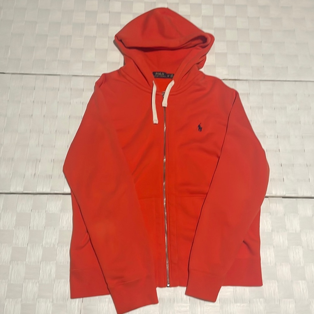 Mens Ralph Lauren Polo zip up hoodie XL